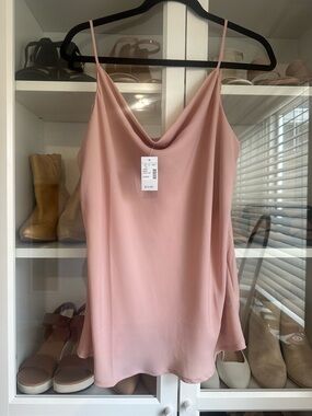 Maurices Blush Pink Cowl Neck Camisole